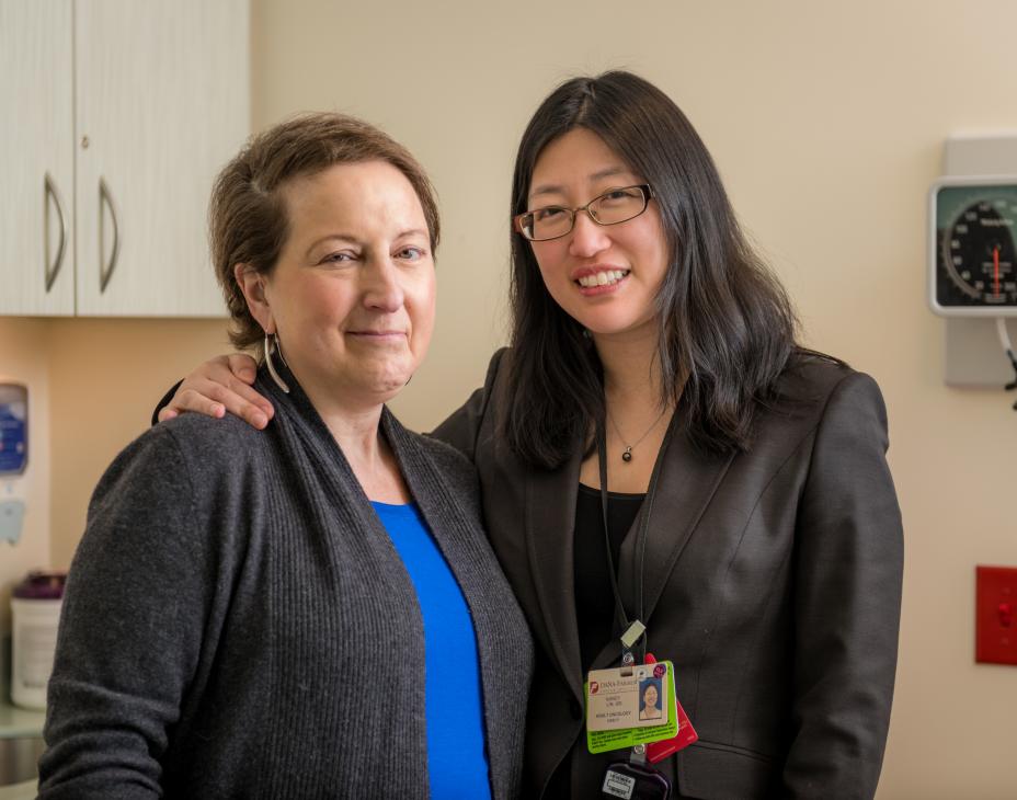 Nancy Lin with her patient, Lisa.