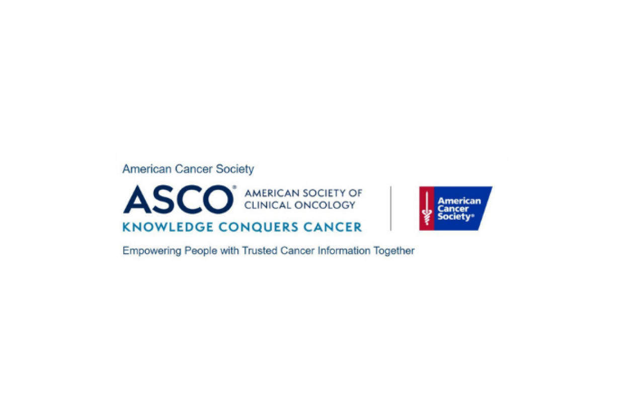 ASCO logo and American Cancer Society logo