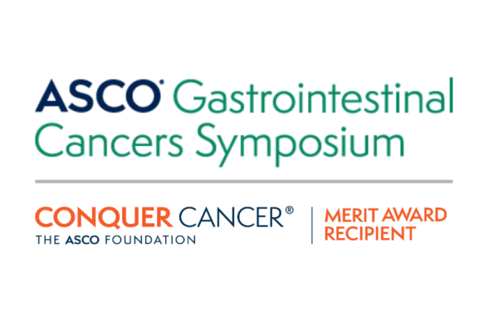 ASCO Gastrointestinal Cancers Symposium. Conquer Cancer, the ASCO Foundation, Merit Award recipient.